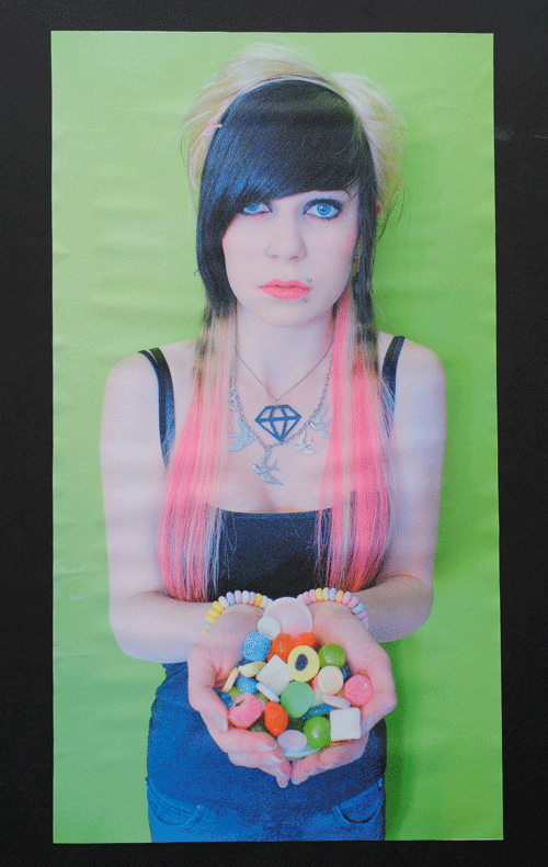 Mixture and diversity, by Cassie Ruckman: entry for Imagining The Brain 2010, girl holding dollymixtures