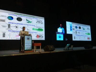 Madhan at IUCR meeting, Hyderaba