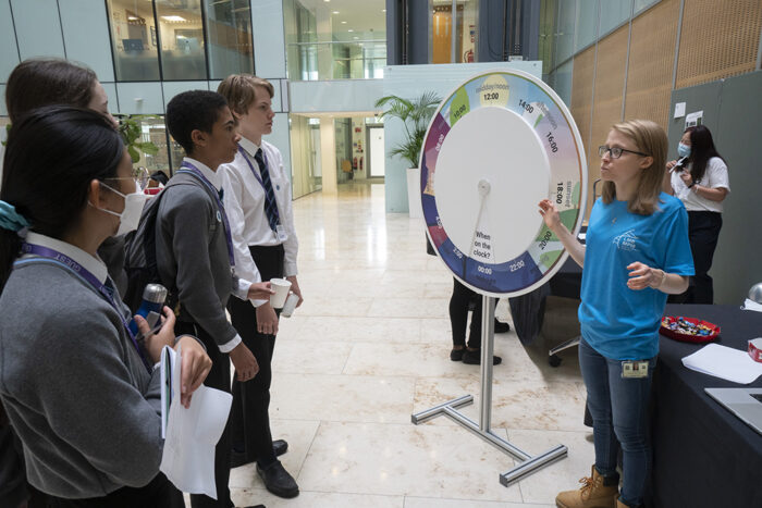 Anna Edmondson in the Flipped Science Fair