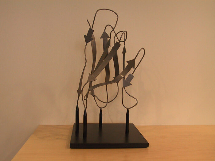 Chris Johnson's wire metal sculpture