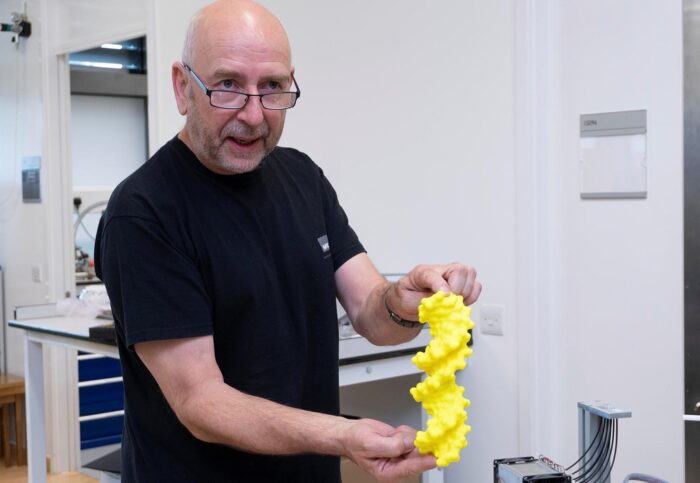 Steve Scotcher & 3D printed model