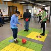 Using senses to find food – the giant board game
